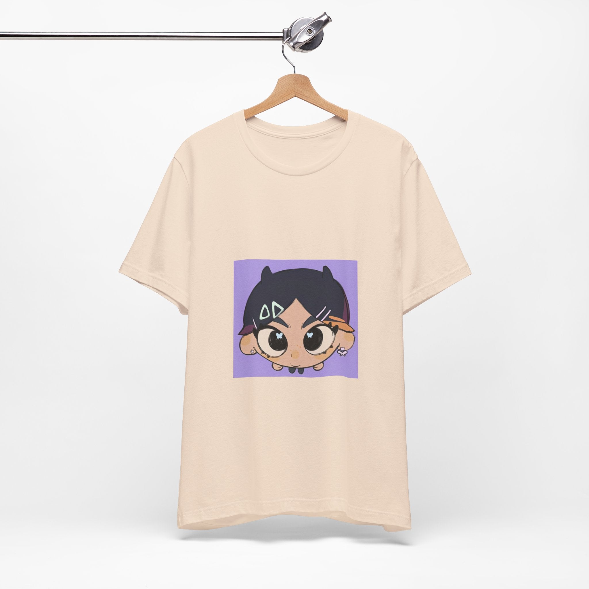 Anime Chibi Face T‑Shirt