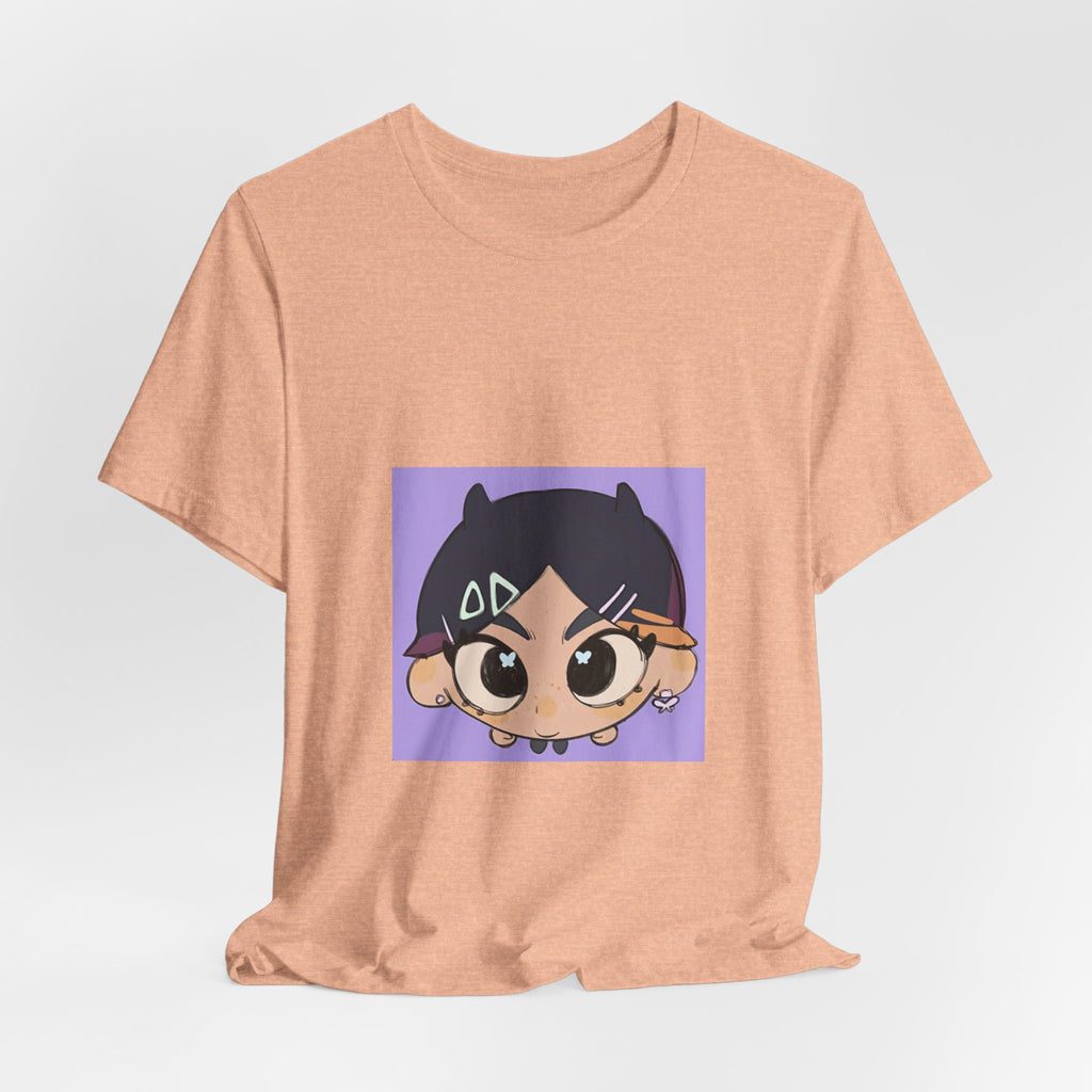 Anime Chibi Face T‑Shirt