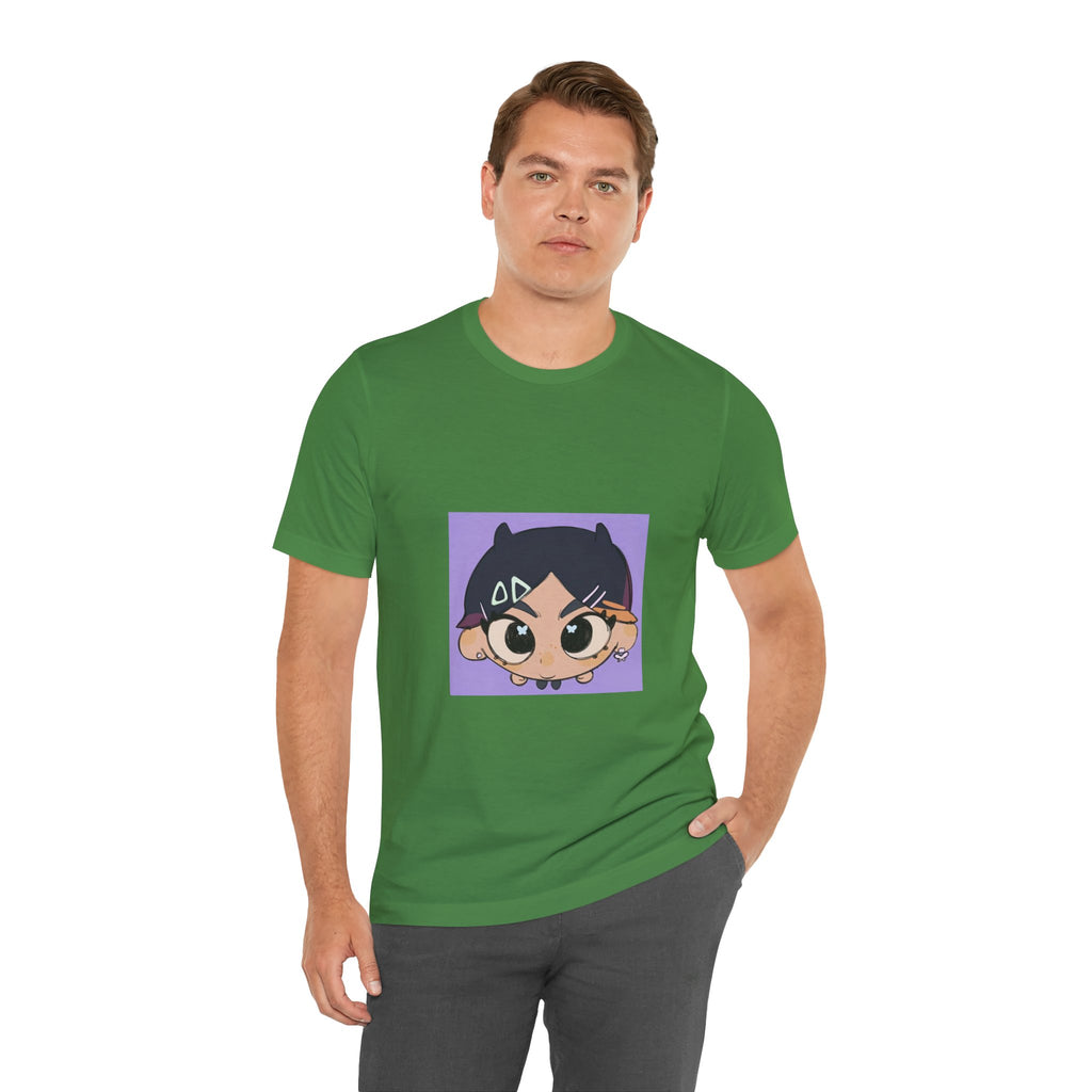 Anime Chibi Face T‑Shirt