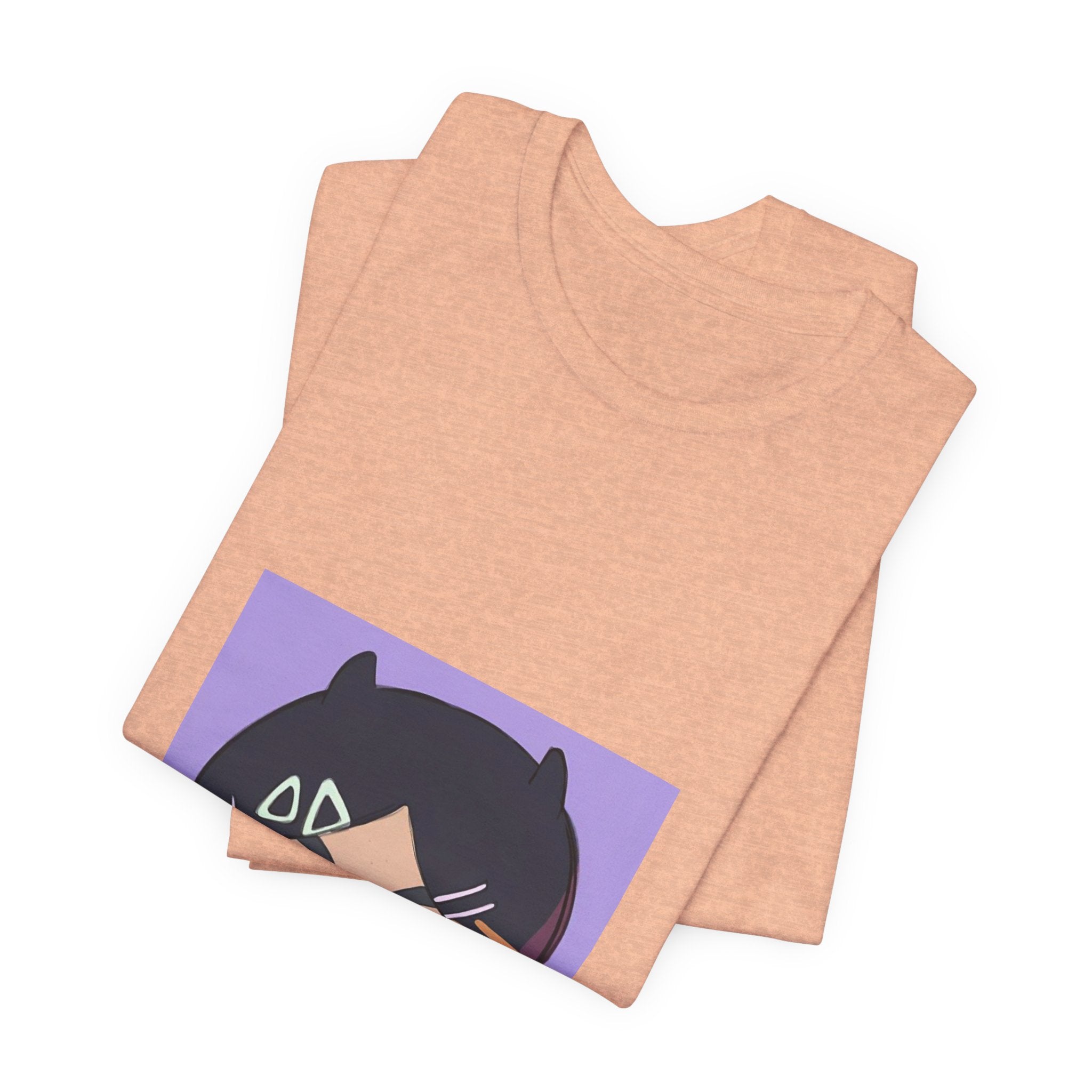 Anime Chibi Face T‑Shirt