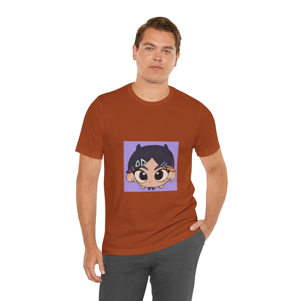 Anime Chibi Face T‑Shirt