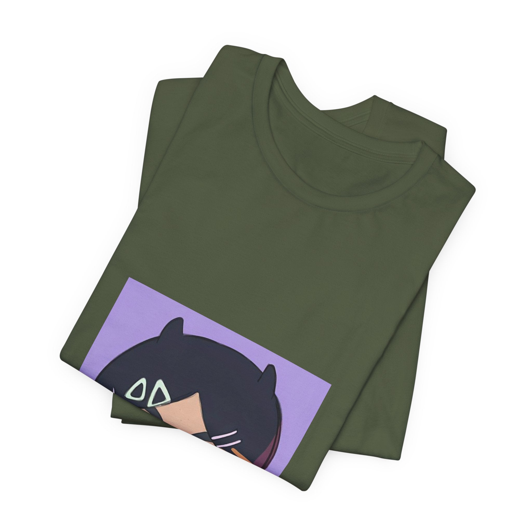 Anime Chibi Face T‑Shirt