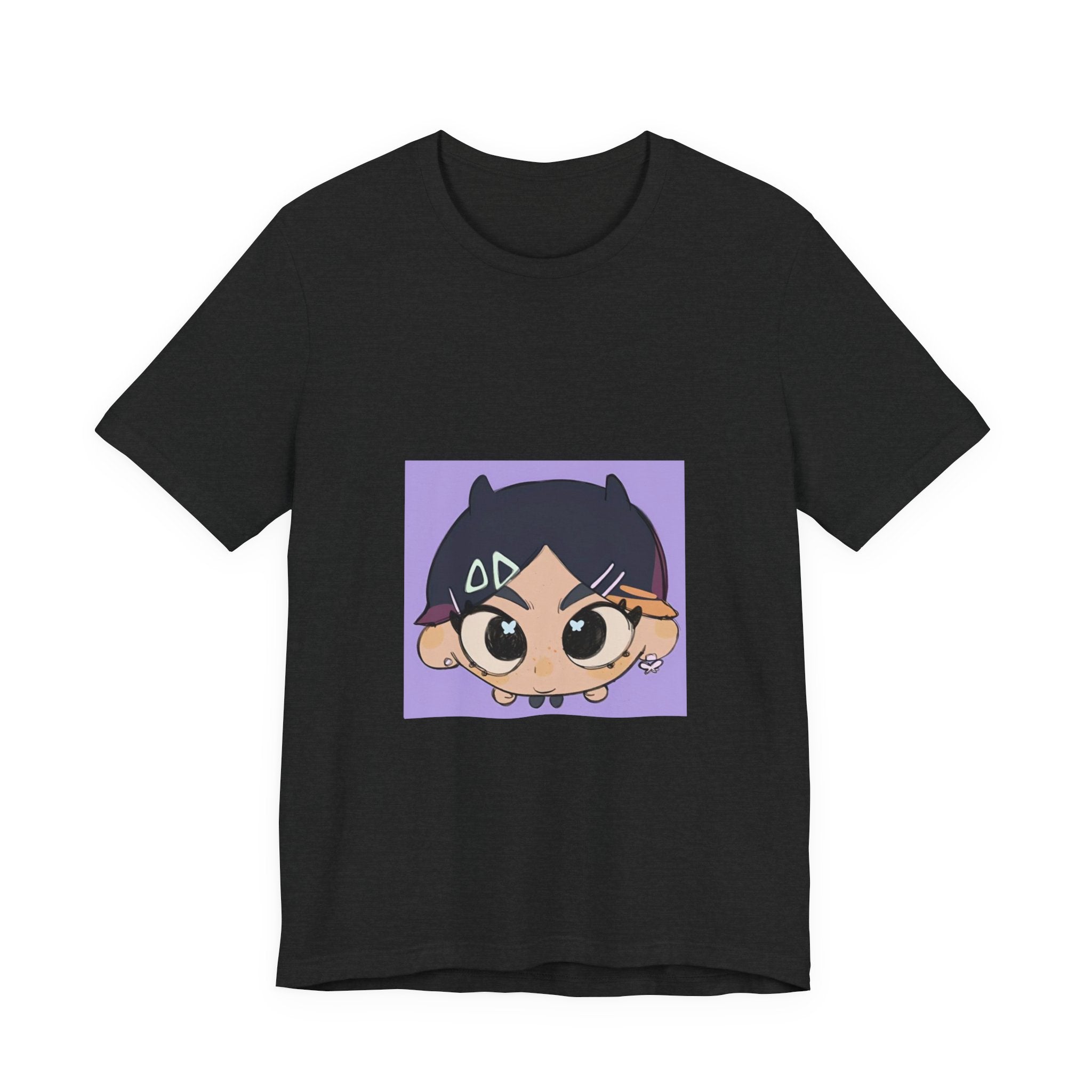Anime Chibi Face T‑Shirt