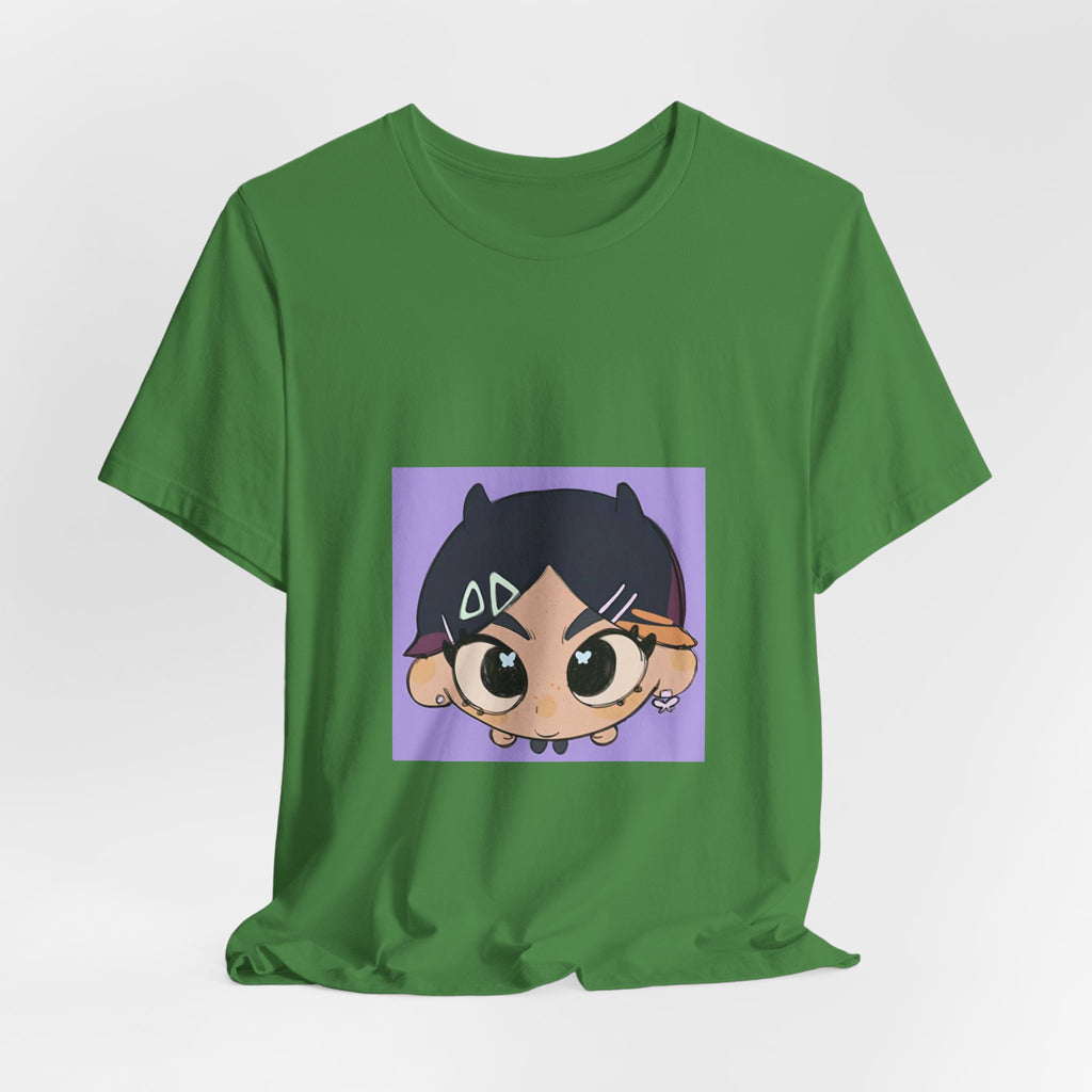 Anime Chibi Face T‑Shirt