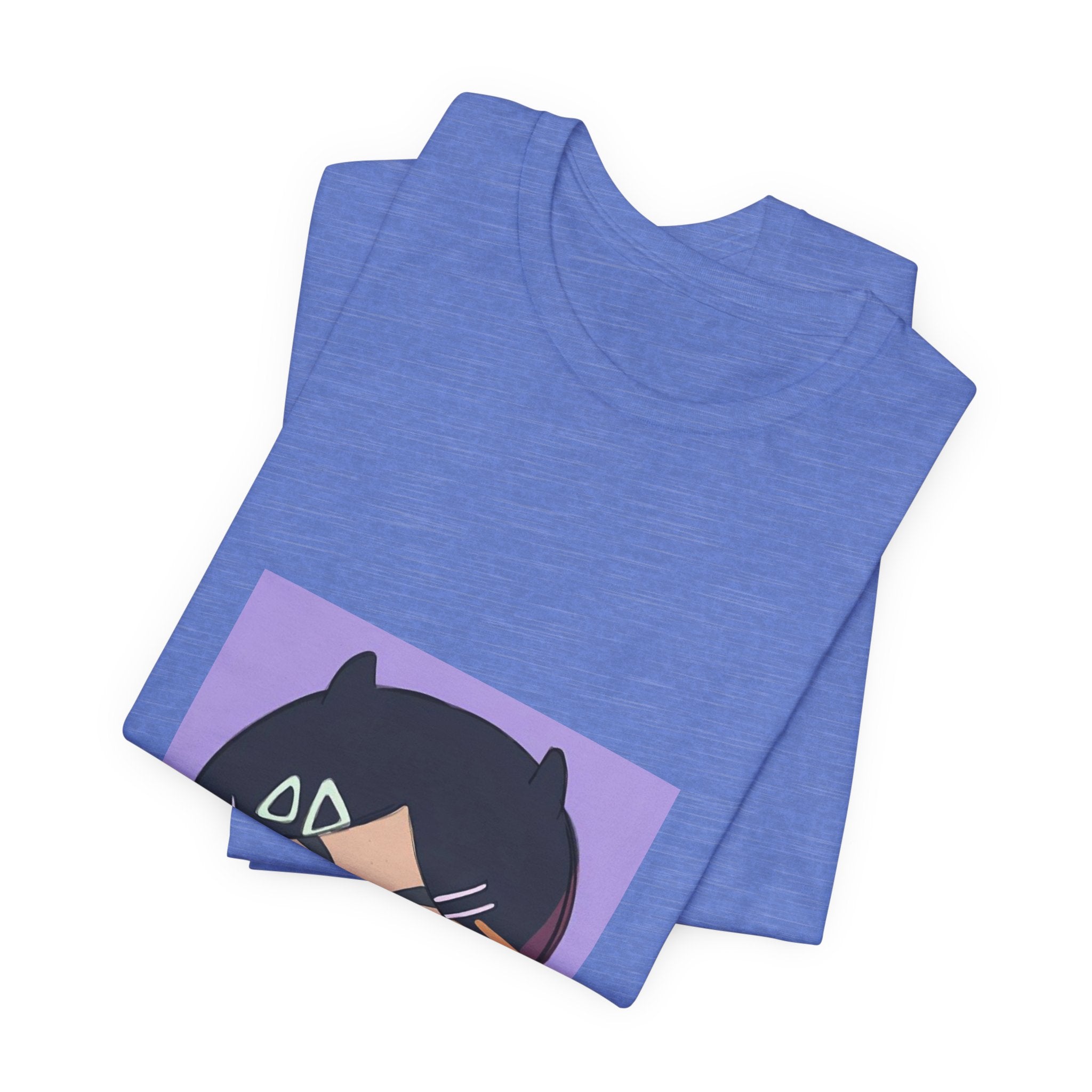 Anime Chibi Face T‑Shirt