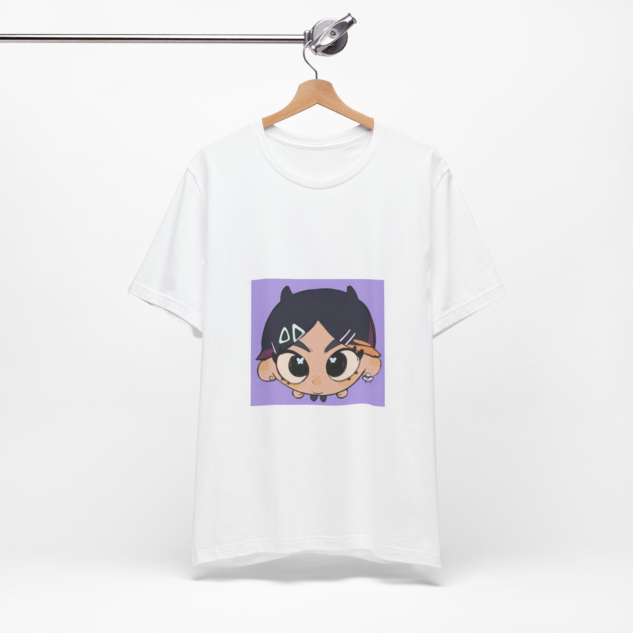 Anime Chibi Face T‑Shirt