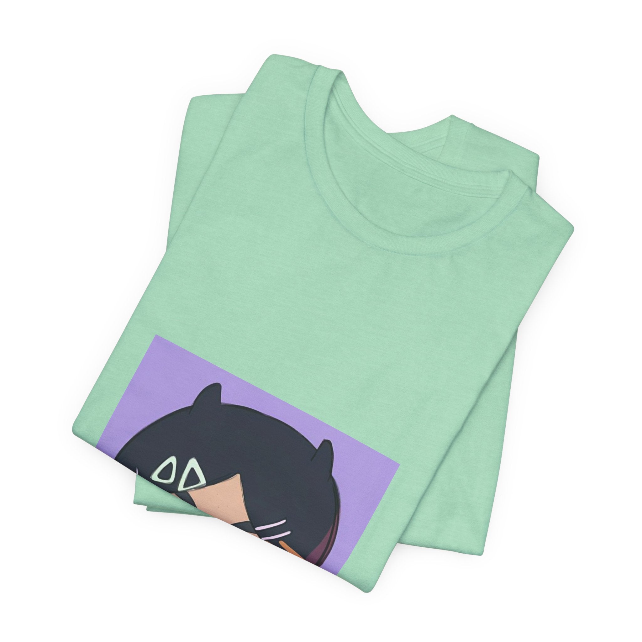 Anime Chibi Face T‑Shirt