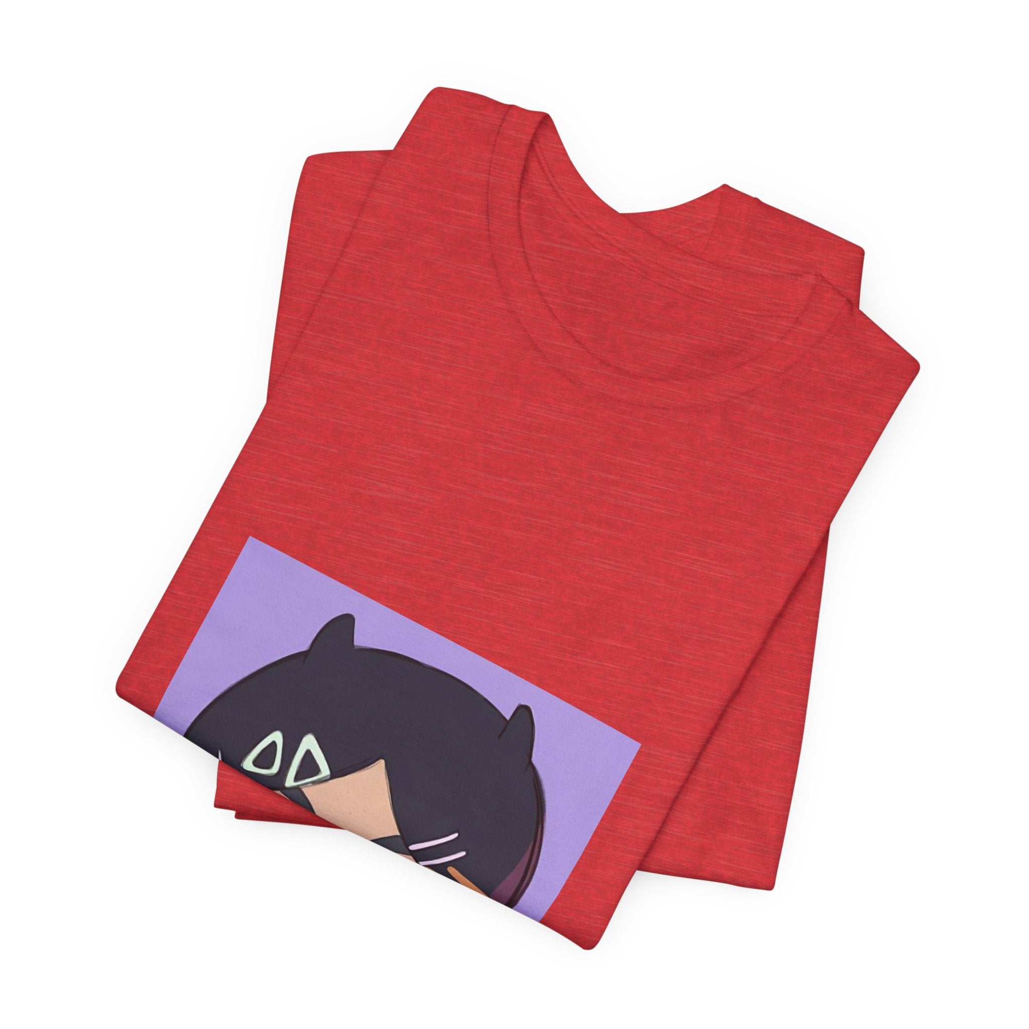Anime Chibi Face T‑Shirt