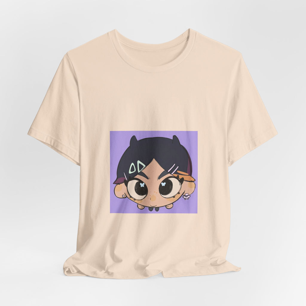 Anime Chibi Face T‑Shirt