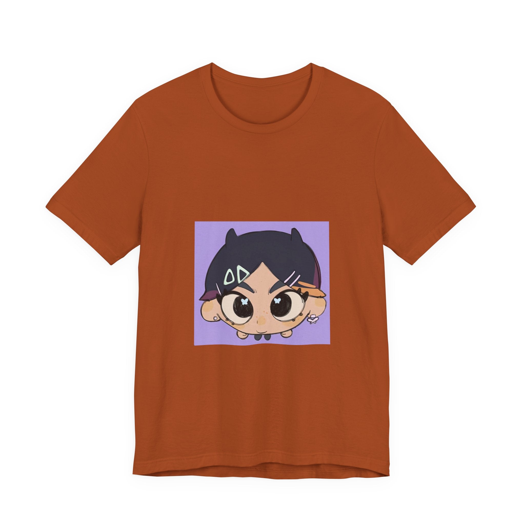 Anime Chibi Face T‑Shirt