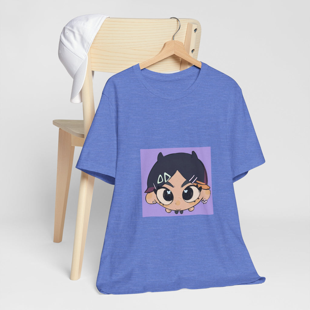 Anime Chibi Face T‑Shirt