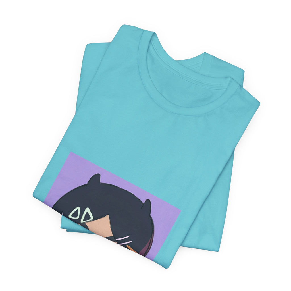 Anime Chibi Face T‑Shirt