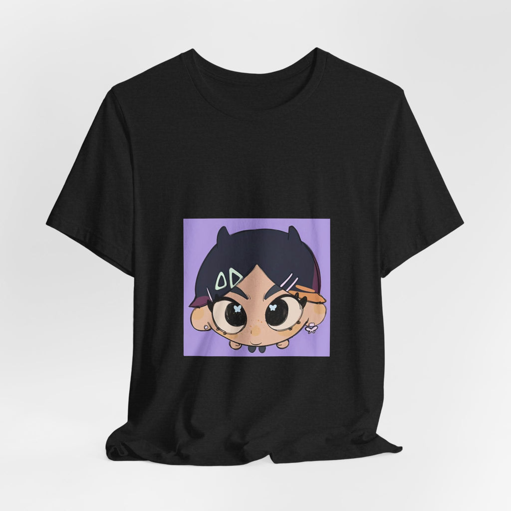 Anime Chibi Face T‑Shirt
