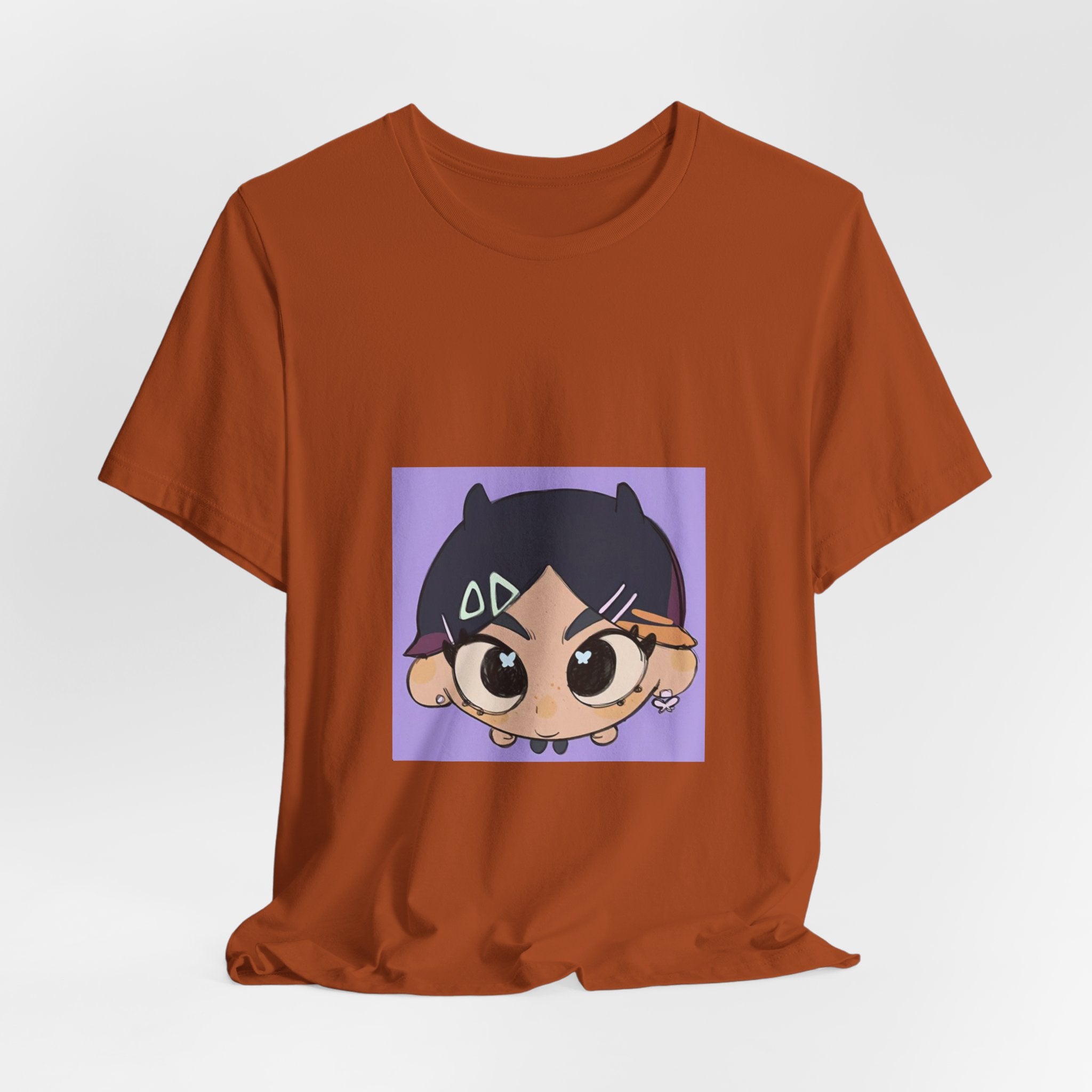 Anime Chibi Face T‑Shirt