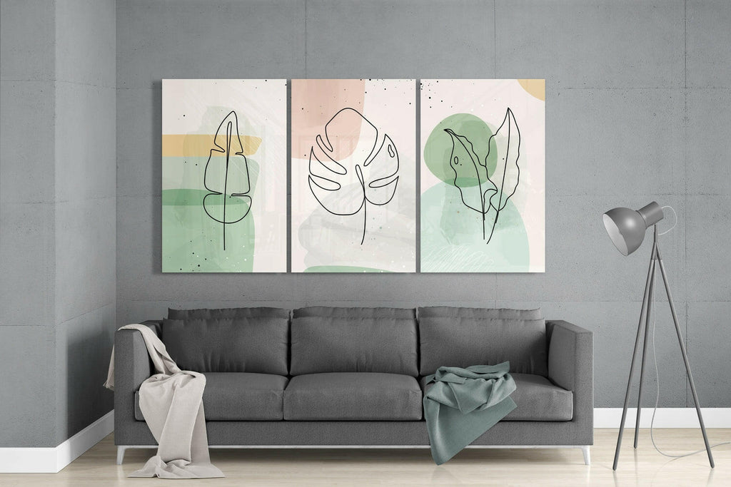 Abstract Shapes 8 Glass Wall Arts