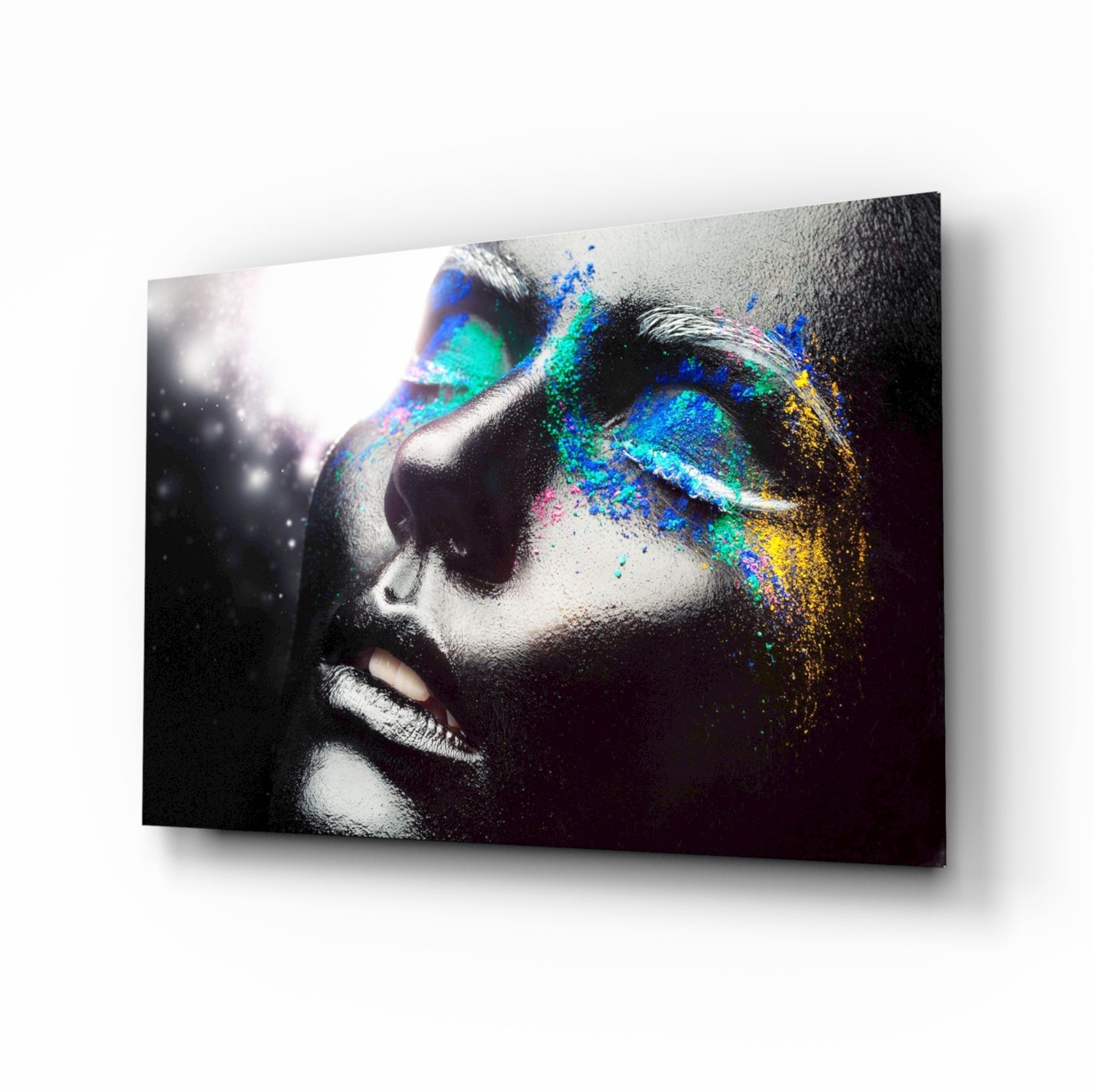 Female Portrait 10 Glass Wall Arts